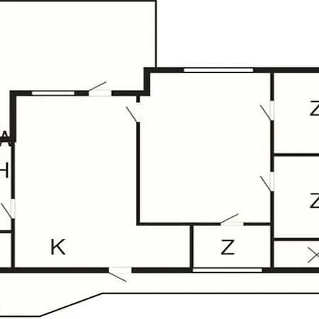 Holiday home 6 Person In Fan Fano